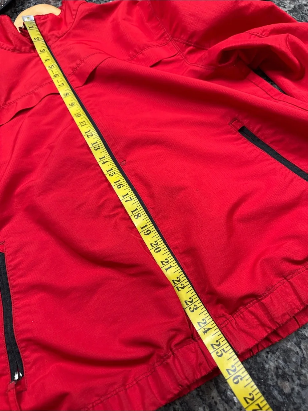 True Religion Men’s Red Windbreaker Jacket